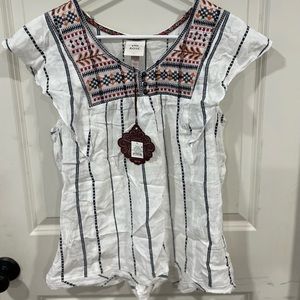 NWT boho style shirt